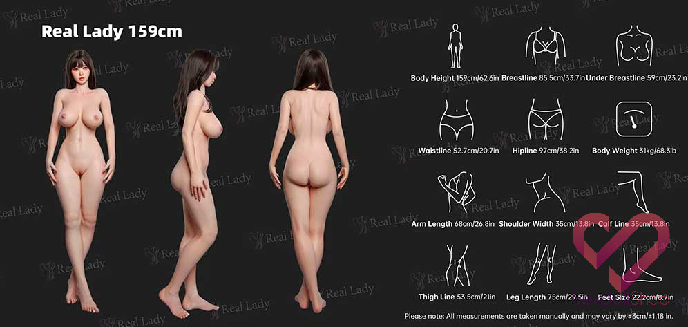 Real Lady 159 cm body