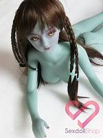 Мини секс кукла Зеленый Эльф 80 - купить мини секс куклы из силикона