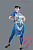 Секс кукла Game Lady Chun-Li 169 Silicone 