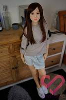Фотографии реалистичной куклы Калли 135 с маленькой грудью (фото 6)