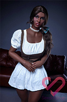Темнокожая секс кукла Кейран 164 - купить темнокожие секс куклы ir doll  с металлическим скелетом