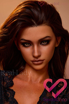 Голова Real Lady Lena Silicone - купить секс куклы