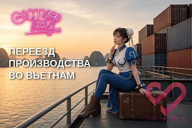 GameLady: временные изменения — переезд производства во Вьетнам