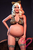 Секс кукла беременная Дизи 158 - купить секс куклы с пышными формами ai girls с металлическим скелетом