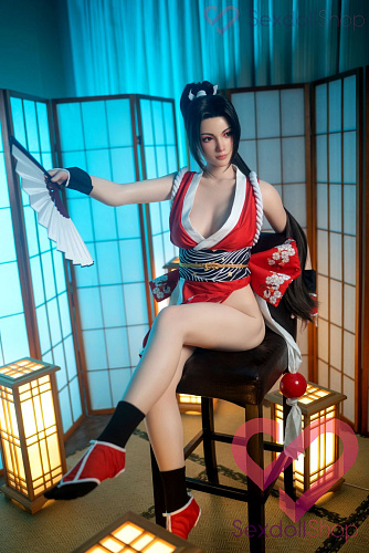 Секс кукла Game Lady Mai Shiranui 168 Silicone 